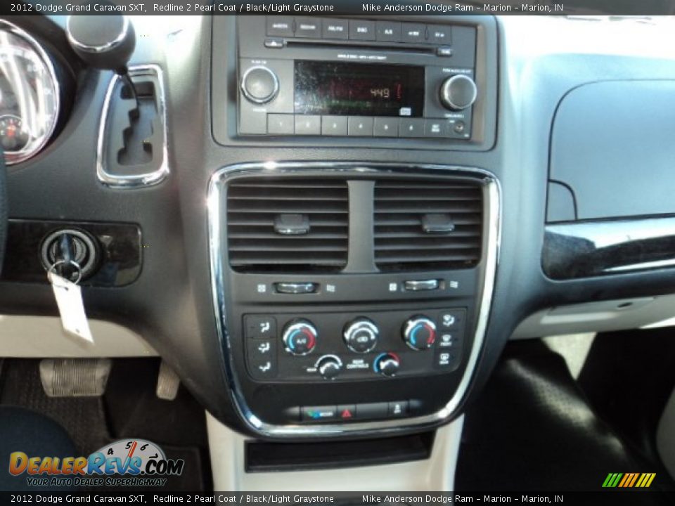 2012 Dodge Grand Caravan SXT Redline 2 Pearl Coat / Black/Light Graystone Photo #6