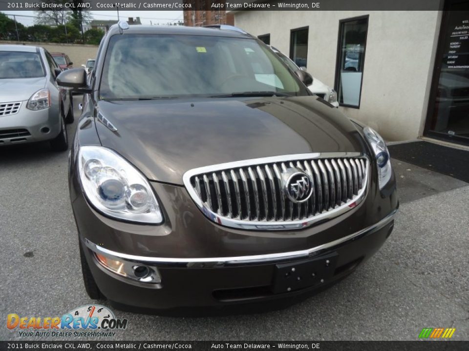 2011 Buick Enclave CXL AWD Cocoa Metallic / Cashmere/Cocoa Photo #3