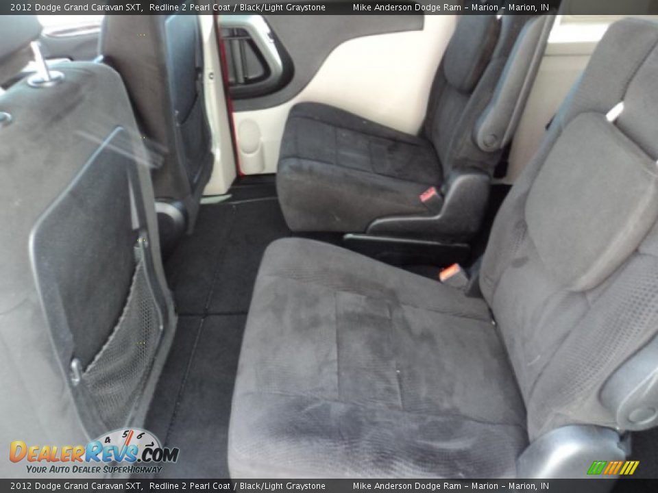 2012 Dodge Grand Caravan SXT Redline 2 Pearl Coat / Black/Light Graystone Photo #8