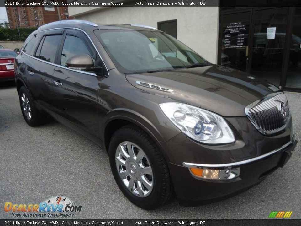 2011 Buick Enclave CXL AWD Cocoa Metallic / Cashmere/Cocoa Photo #4