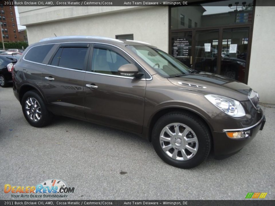 2011 Buick Enclave CXL AWD Cocoa Metallic / Cashmere/Cocoa Photo #5