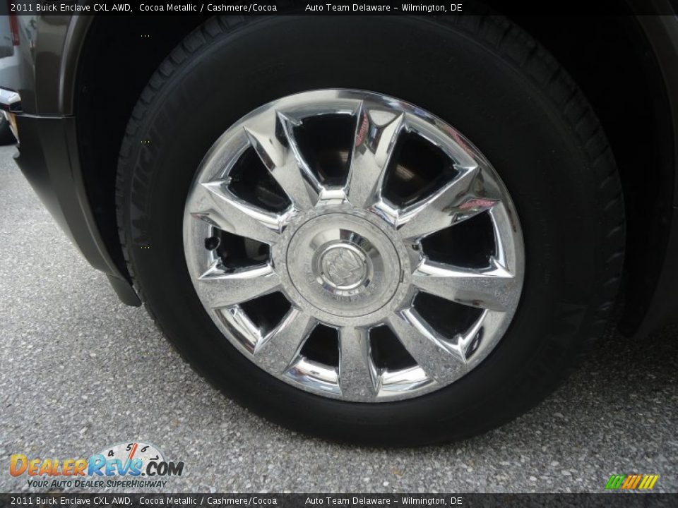 2011 Buick Enclave CXL AWD Cocoa Metallic / Cashmere/Cocoa Photo #7