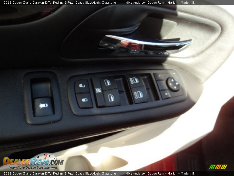 2012 Dodge Grand Caravan SXT Redline 2 Pearl Coat / Black/Light Graystone Photo #11