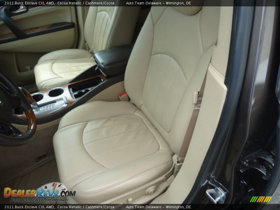 2011 Buick Enclave CXL AWD Cocoa Metallic / Cashmere/Cocoa Photo #8