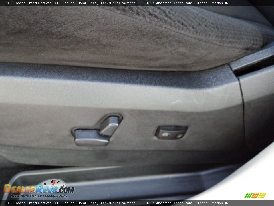 2012 Dodge Grand Caravan SXT Redline 2 Pearl Coat / Black/Light Graystone Photo #13