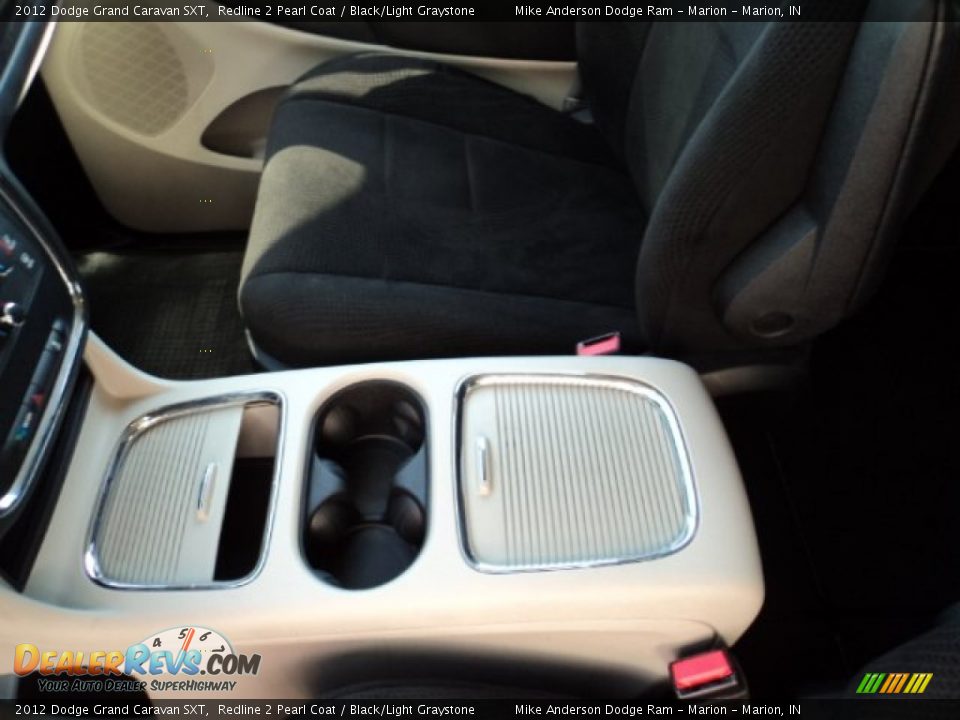 2012 Dodge Grand Caravan SXT Redline 2 Pearl Coat / Black/Light Graystone Photo #14