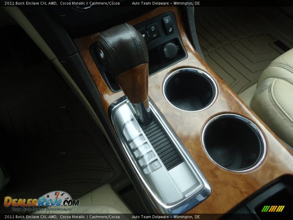 2011 Buick Enclave CXL AWD Cocoa Metallic / Cashmere/Cocoa Photo #11
