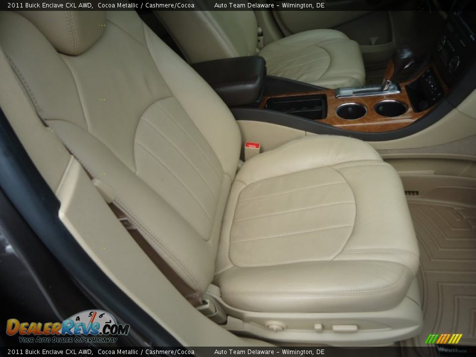 2011 Buick Enclave CXL AWD Cocoa Metallic / Cashmere/Cocoa Photo #12