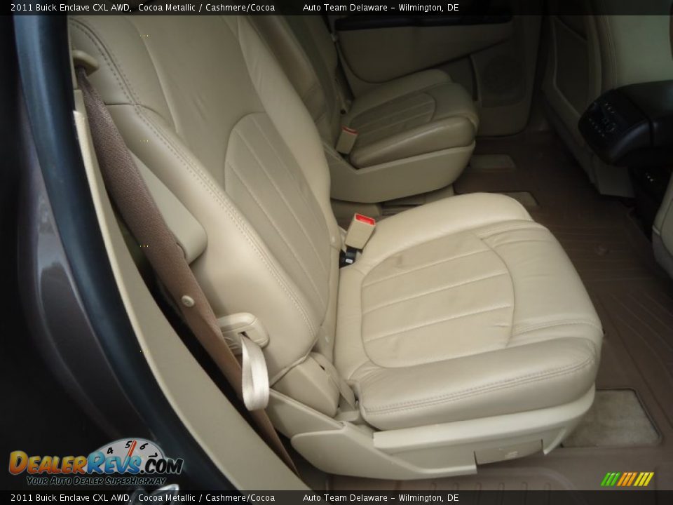 2011 Buick Enclave CXL AWD Cocoa Metallic / Cashmere/Cocoa Photo #13