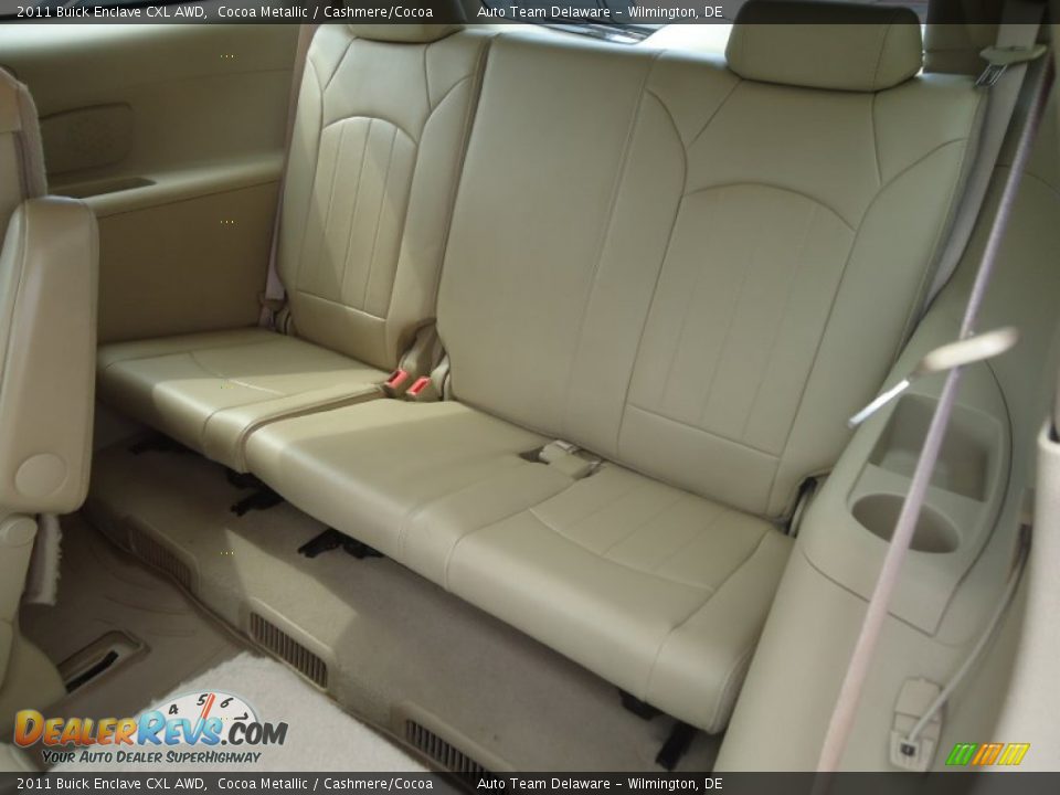2011 Buick Enclave CXL AWD Cocoa Metallic / Cashmere/Cocoa Photo #15
