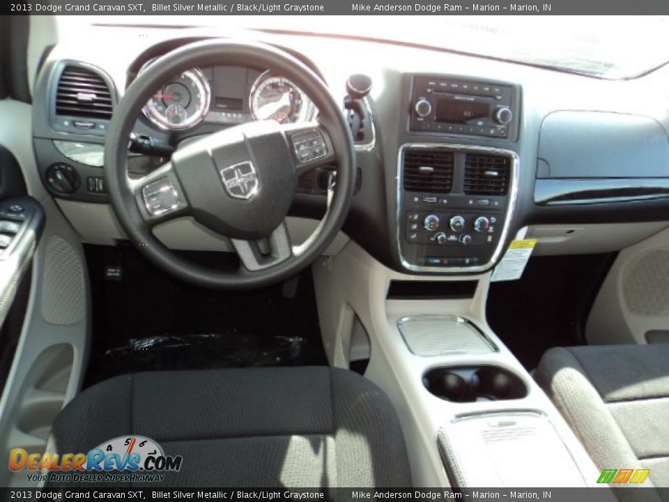 2013 Dodge Grand Caravan SXT Billet Silver Metallic / Black/Light Graystone Photo #4