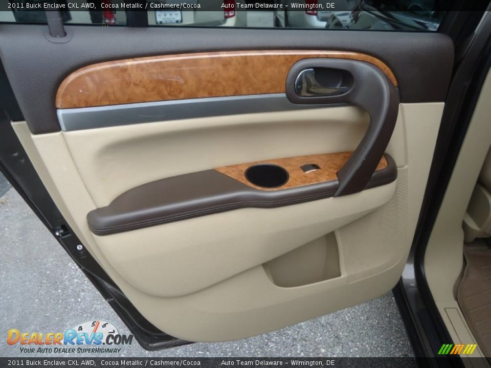 2011 Buick Enclave CXL AWD Cocoa Metallic / Cashmere/Cocoa Photo #20