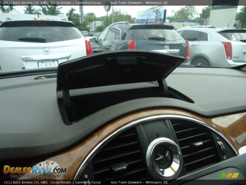 2011 Buick Enclave CXL AWD Cocoa Metallic / Cashmere/Cocoa Photo #26