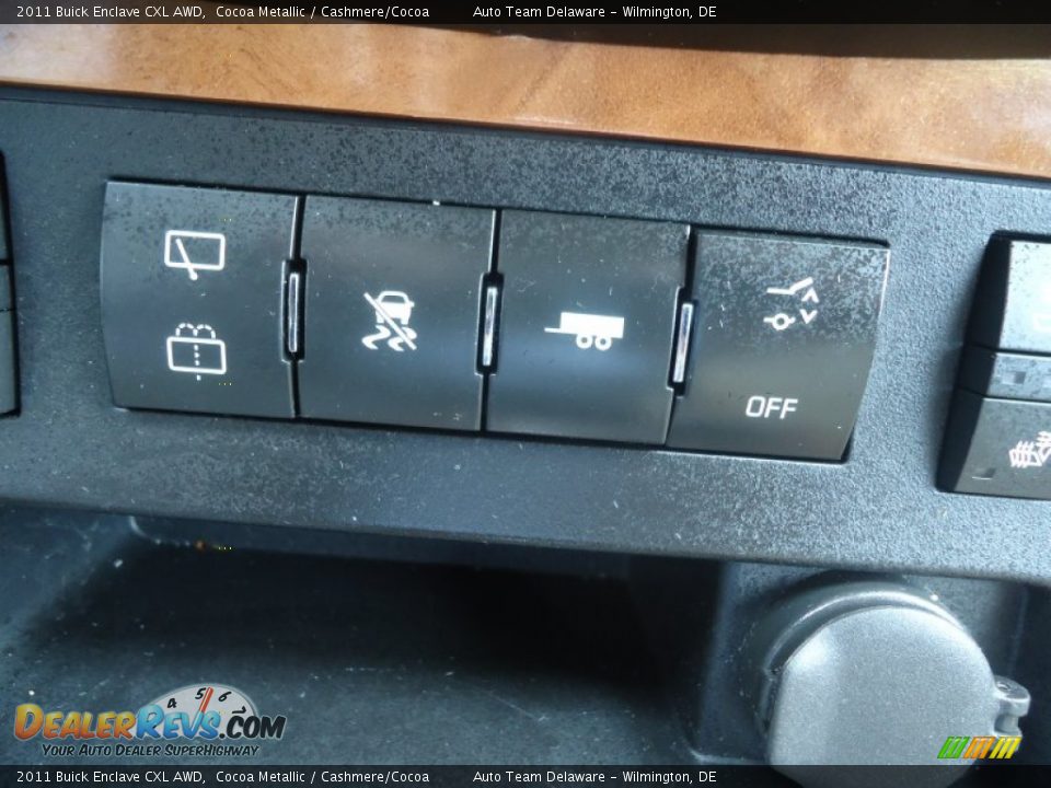 2011 Buick Enclave CXL AWD Cocoa Metallic / Cashmere/Cocoa Photo #29