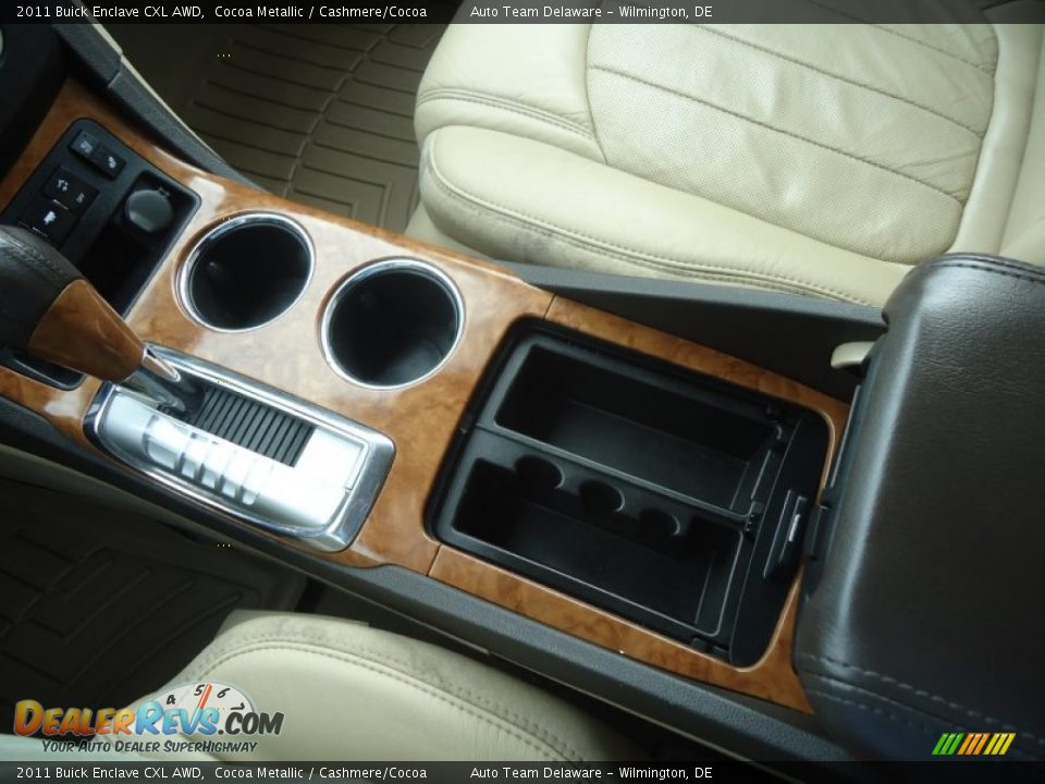 2011 Buick Enclave CXL AWD Cocoa Metallic / Cashmere/Cocoa Photo #30