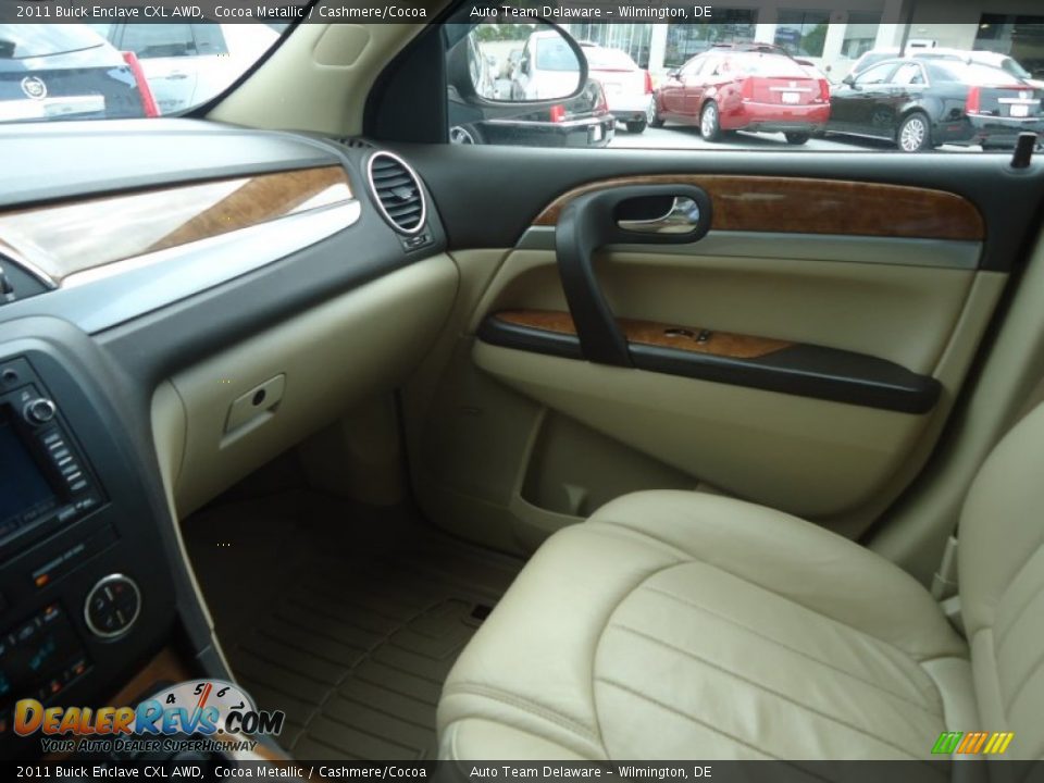 2011 Buick Enclave CXL AWD Cocoa Metallic / Cashmere/Cocoa Photo #31