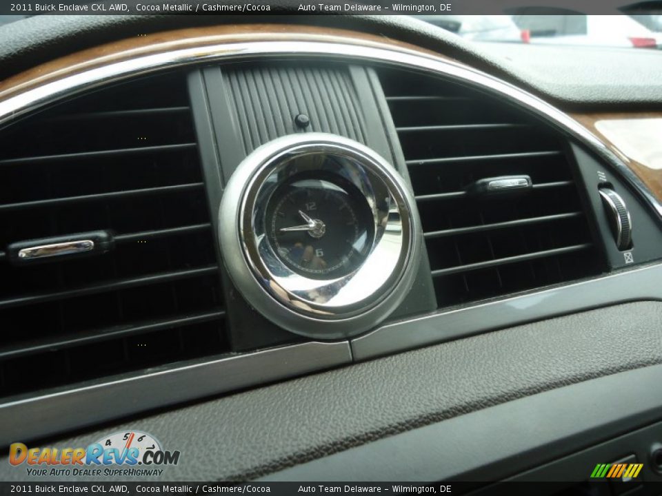 2011 Buick Enclave CXL AWD Cocoa Metallic / Cashmere/Cocoa Photo #33
