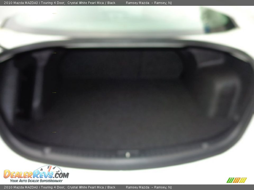 2010 Mazda MAZDA3 i Touring 4 Door Crystal White Pearl Mica / Black Photo #13