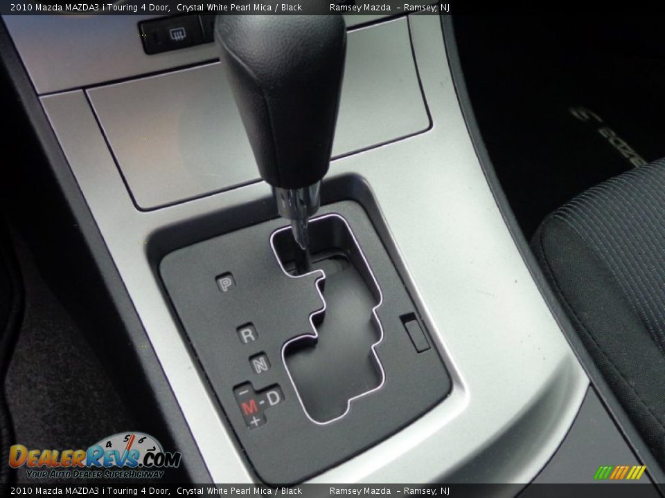 2010 Mazda MAZDA3 i Touring 4 Door Crystal White Pearl Mica / Black Photo #29