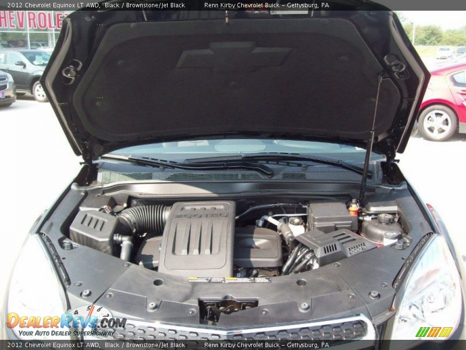 2012 Chevrolet Equinox LT AWD Black / Brownstone/Jet Black Photo #15