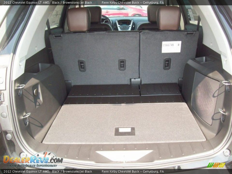 2012 Chevrolet Equinox LT AWD Black / Brownstone/Jet Black Photo #19