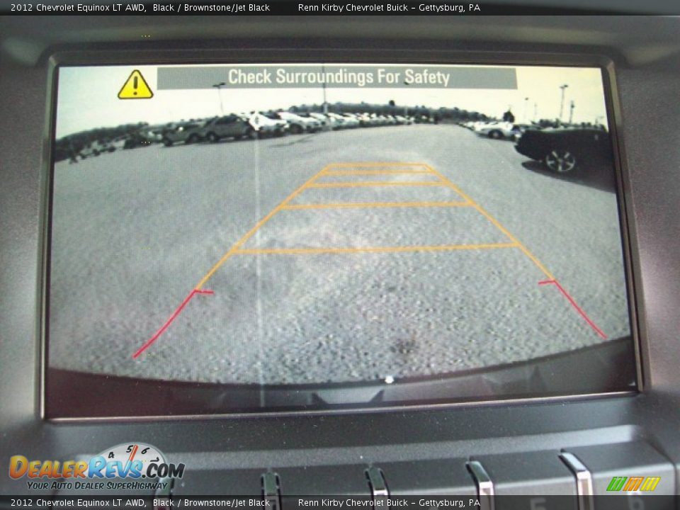 2012 Chevrolet Equinox LT AWD Black / Brownstone/Jet Black Photo #23