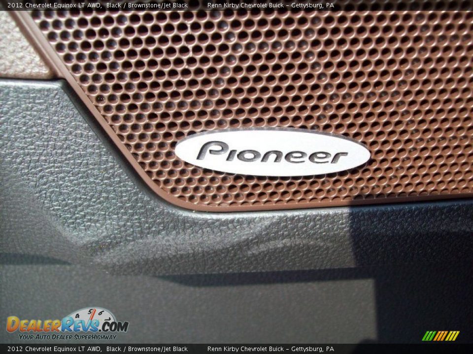 2012 Chevrolet Equinox LT AWD Black / Brownstone/Jet Black Photo #26