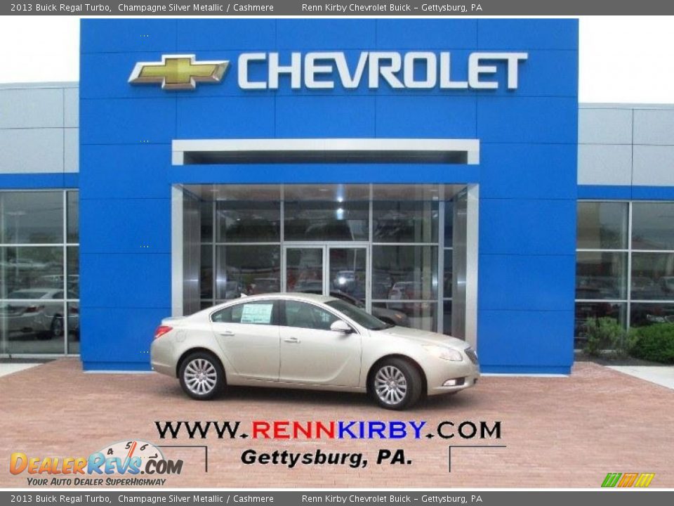 2013 Buick Regal Turbo Champagne Silver Metallic / Cashmere Photo #1