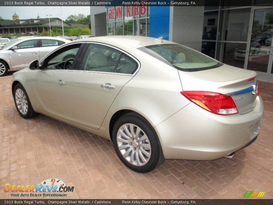 2013 Buick Regal Turbo Champagne Silver Metallic / Cashmere Photo #2