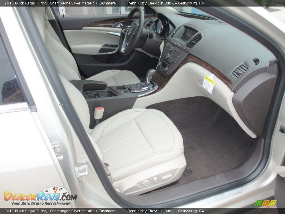 2013 Buick Regal Turbo Champagne Silver Metallic / Cashmere Photo #6