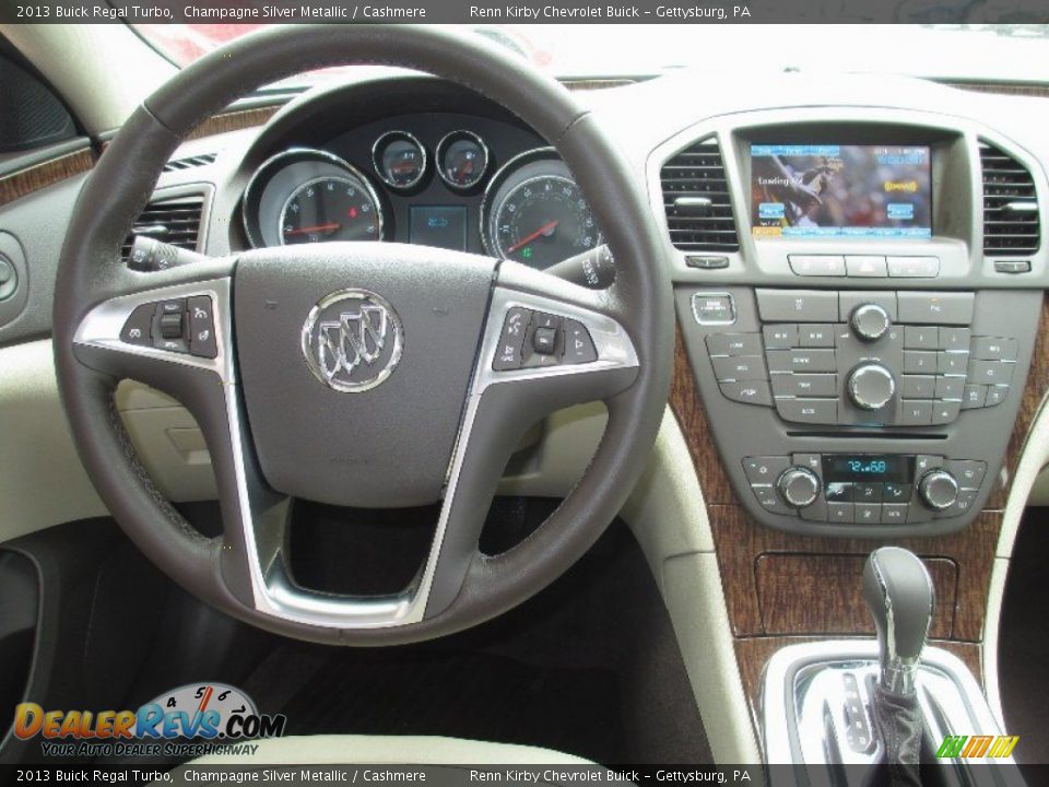 2013 Buick Regal Turbo Champagne Silver Metallic / Cashmere Photo #7
