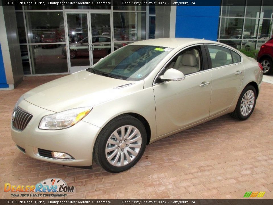 2013 Buick Regal Turbo Champagne Silver Metallic / Cashmere Photo #10