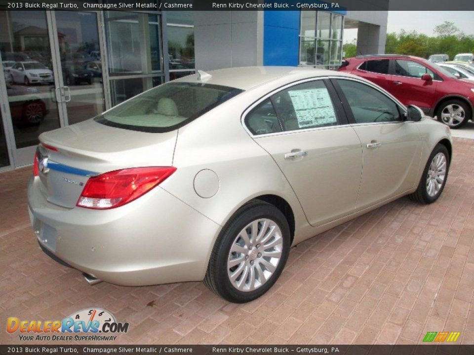 2013 Buick Regal Turbo Champagne Silver Metallic / Cashmere Photo #11