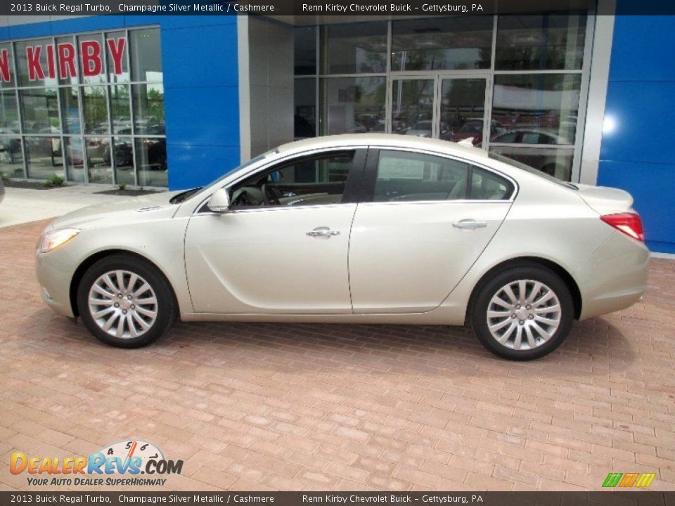 2013 Buick Regal Turbo Champagne Silver Metallic / Cashmere Photo #13