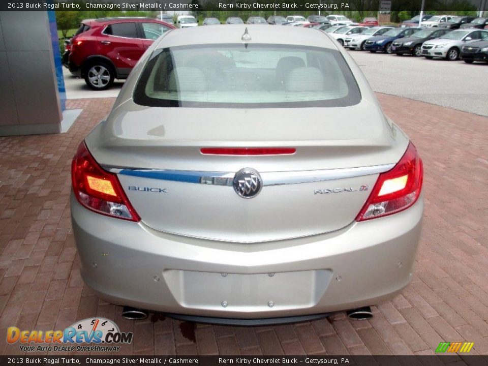 2013 Buick Regal Turbo Champagne Silver Metallic / Cashmere Photo #14
