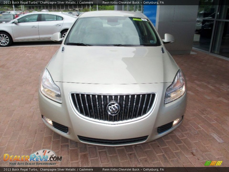 2013 Buick Regal Turbo Champagne Silver Metallic / Cashmere Photo #15