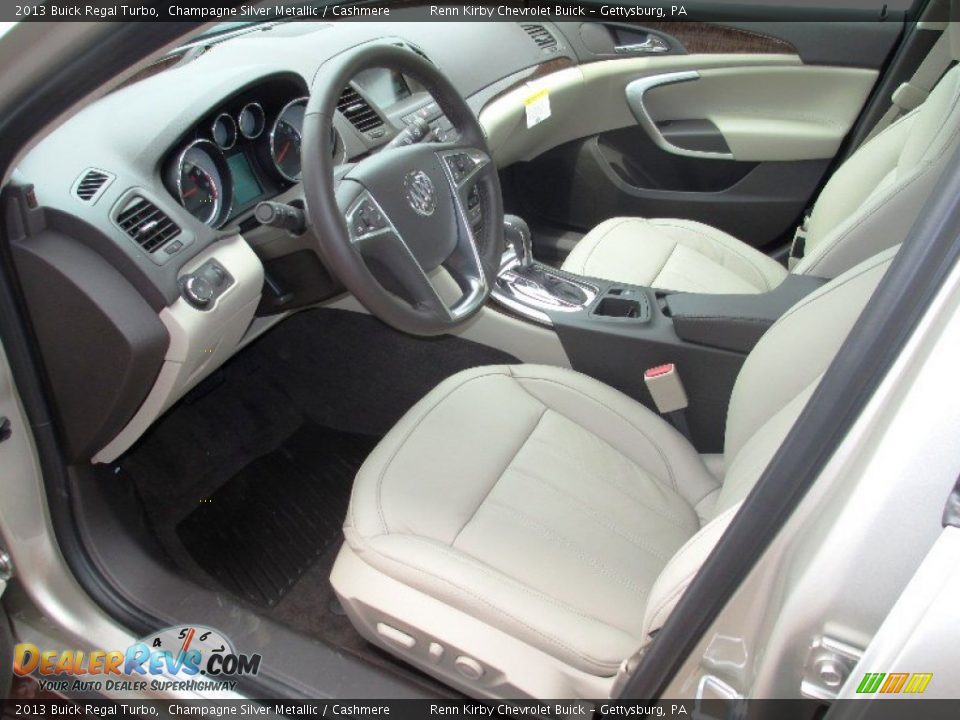 2013 Buick Regal Turbo Champagne Silver Metallic / Cashmere Photo #18