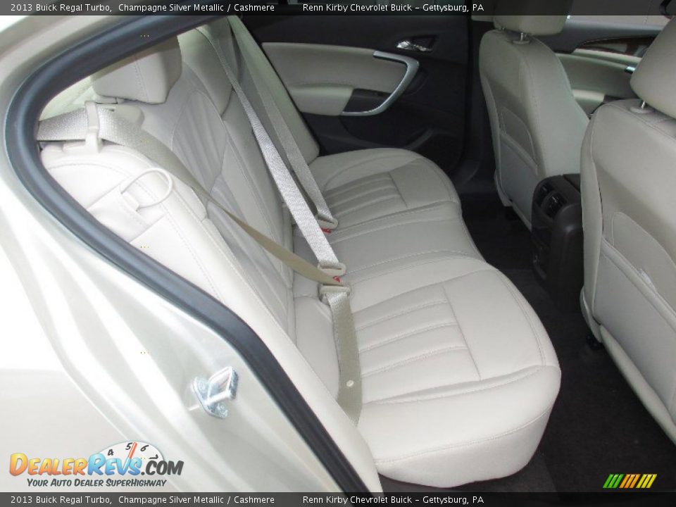 2013 Buick Regal Turbo Champagne Silver Metallic / Cashmere Photo #21