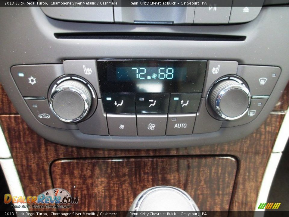 2013 Buick Regal Turbo Champagne Silver Metallic / Cashmere Photo #24