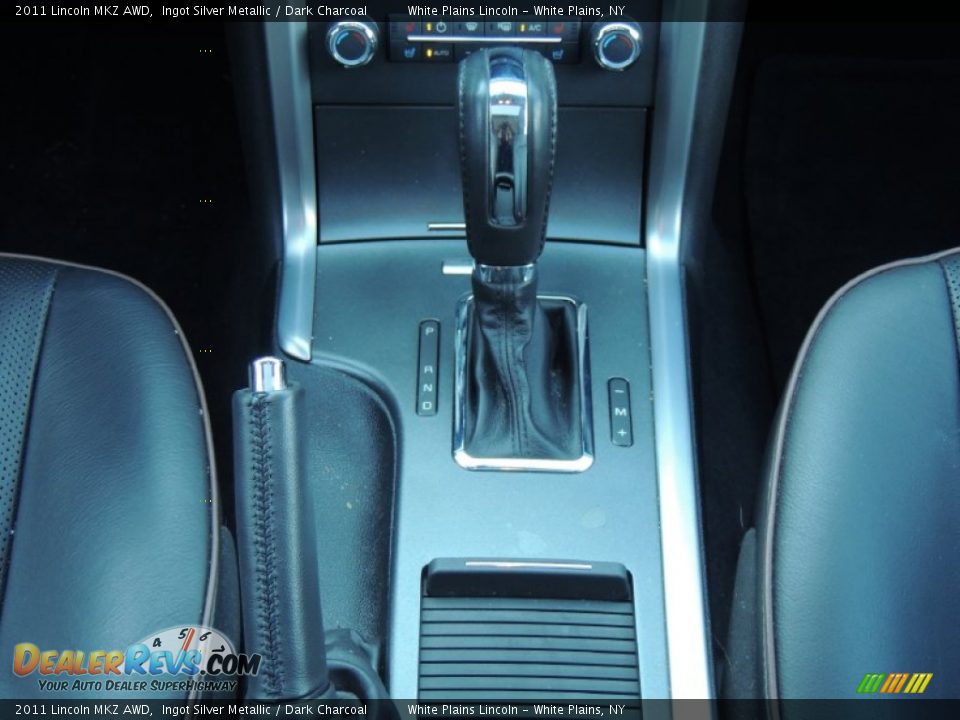 2011 Lincoln MKZ AWD Ingot Silver Metallic / Dark Charcoal Photo #20