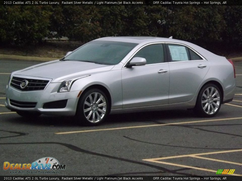 Front 3/4 View of 2013 Cadillac ATS 2.0L Turbo Luxury Photo #1