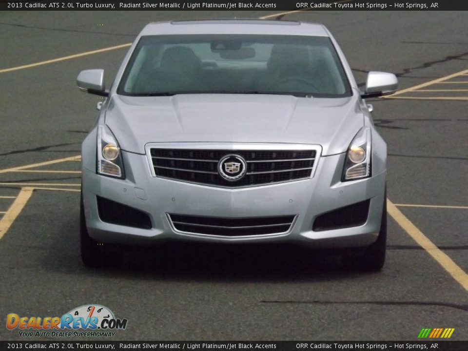 Radiant Silver Metallic 2013 Cadillac ATS 2.0L Turbo Luxury Photo #8