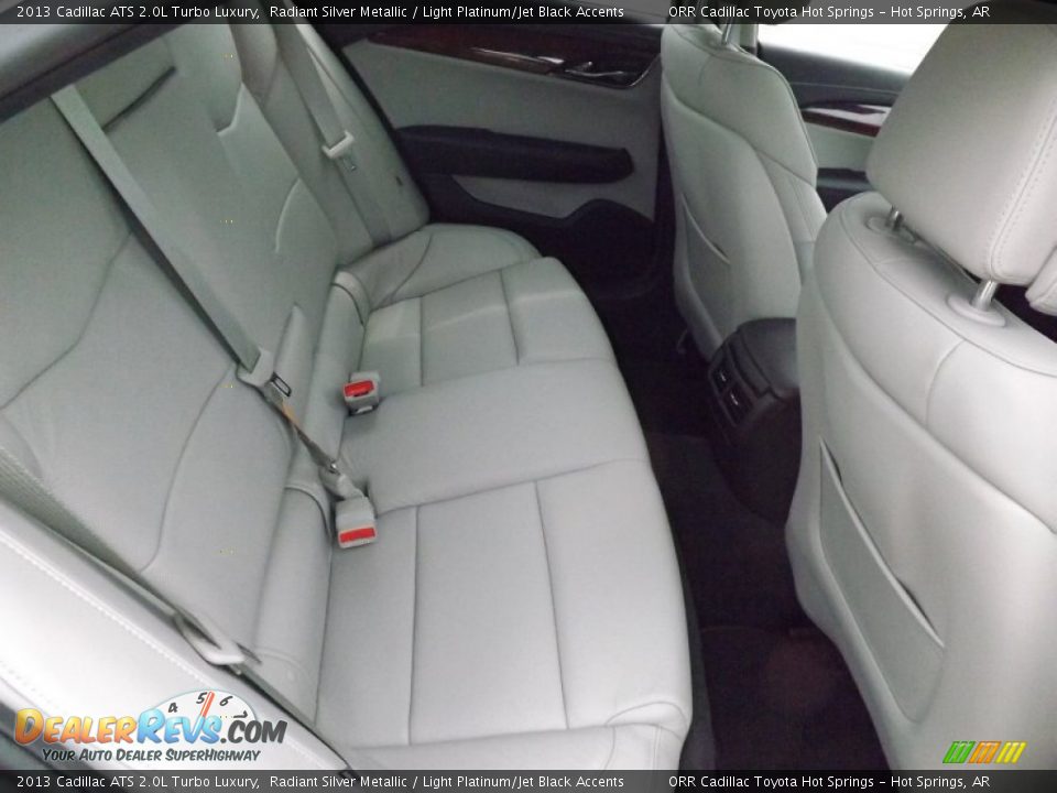 Rear Seat of 2013 Cadillac ATS 2.0L Turbo Luxury Photo #11