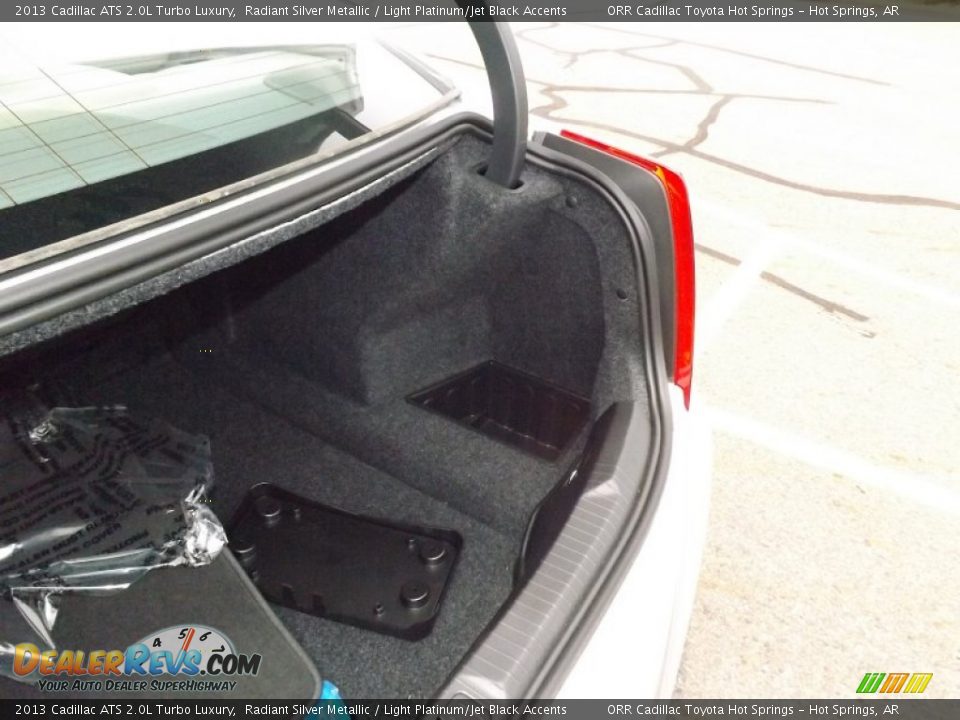 2013 Cadillac ATS 2.0L Turbo Luxury Radiant Silver Metallic / Light Platinum/Jet Black Accents Photo #18