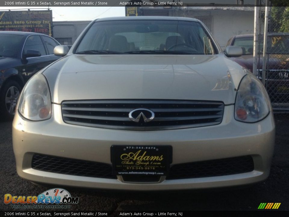 2006 Infiniti G 35 x Sedan Serengeti Sand Metallic / Stone Photo #2
