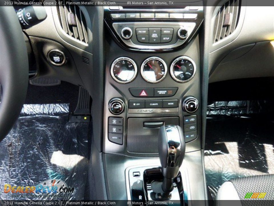 2013 Hyundai Genesis Coupe 2.0T Platinum Metallic / Black Cloth Photo #15