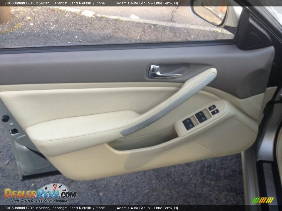 2006 Infiniti G 35 x Sedan Serengeti Sand Metallic / Stone Photo #8
