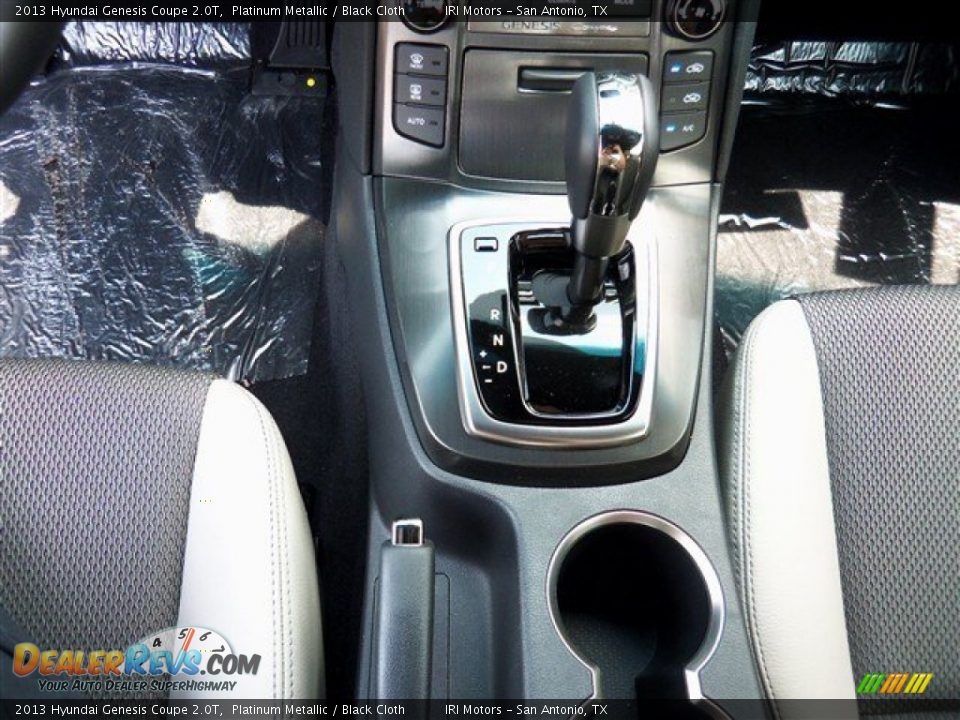 2013 Hyundai Genesis Coupe 2.0T Platinum Metallic / Black Cloth Photo #16