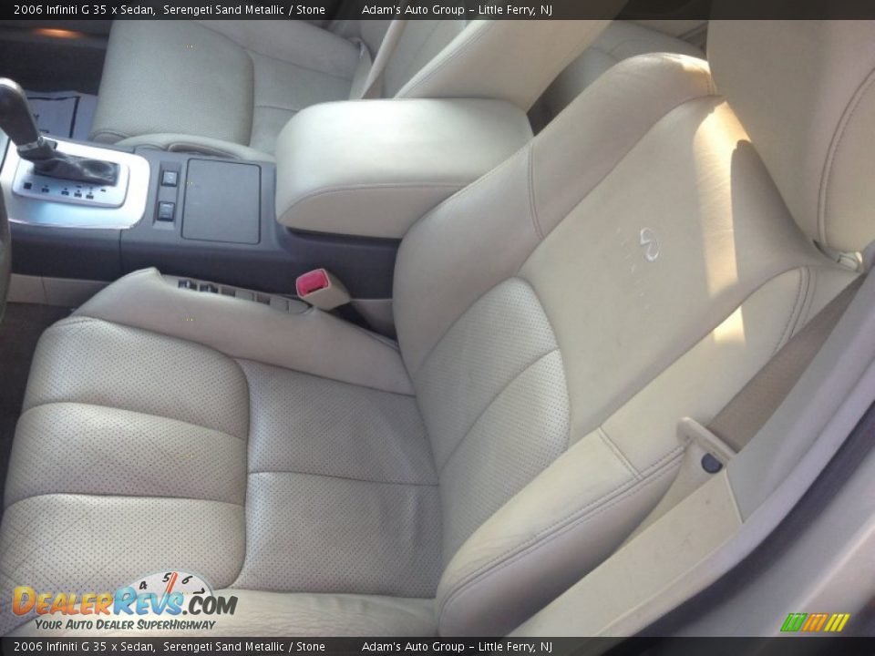 2006 Infiniti G 35 x Sedan Serengeti Sand Metallic / Stone Photo #9