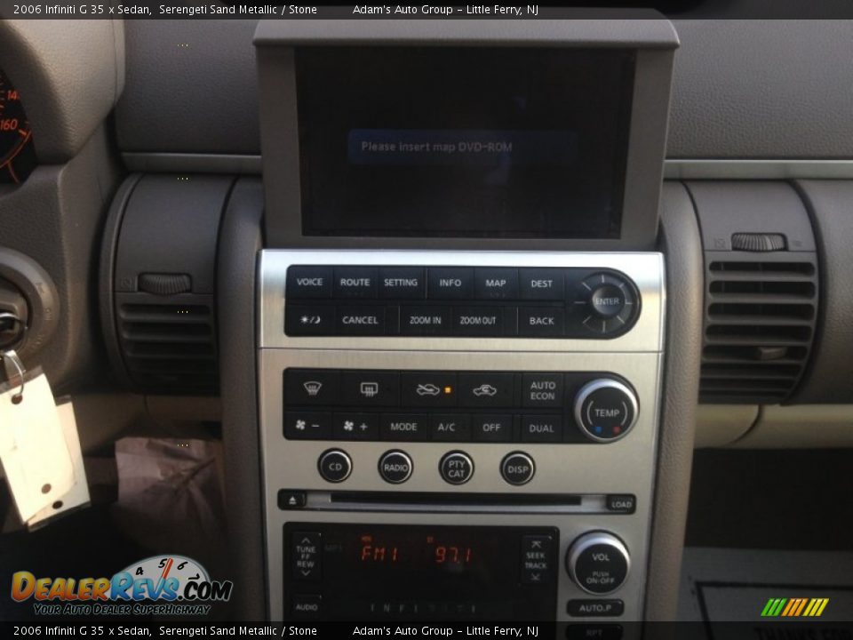 2006 Infiniti G 35 x Sedan Serengeti Sand Metallic / Stone Photo #16